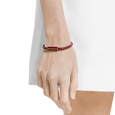 Bracelet with enamel Gucci