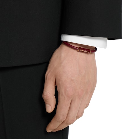 Bracelet with enamel Gucci