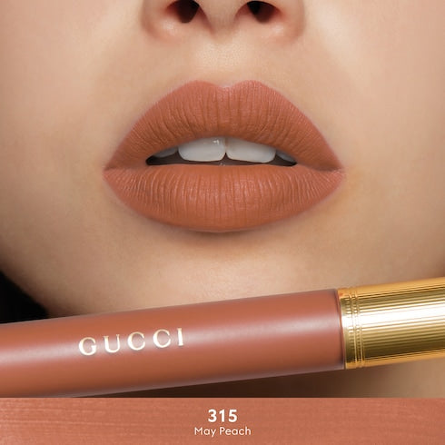 124 Emilie Brown, Rouge à Lèvres Liquide Mat Lipstick