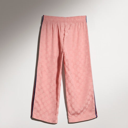 Children's GG viscose pants