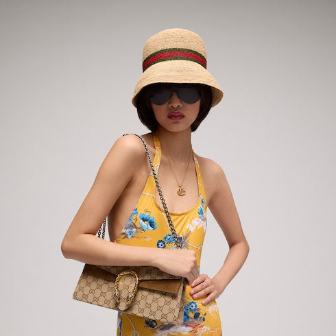 Woven fabric hat with Web