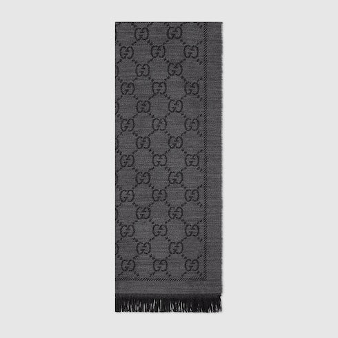 GG wool scarf