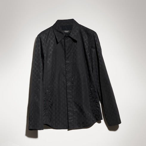 GG light silk faille jacket