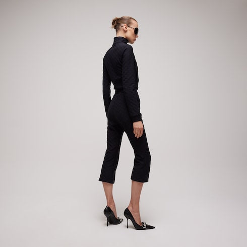 GG jersey jacquard pants