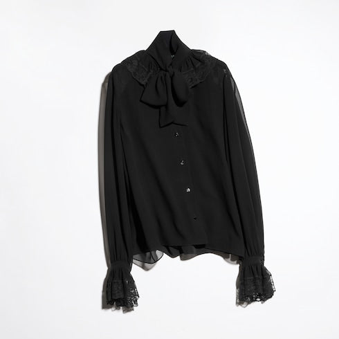 Light silk georgette shirt