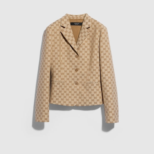 GG cotton canvas jacket