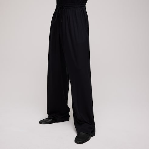 Soft rayon jersey sportswear pants