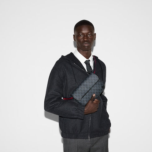 GG Black small belt bag