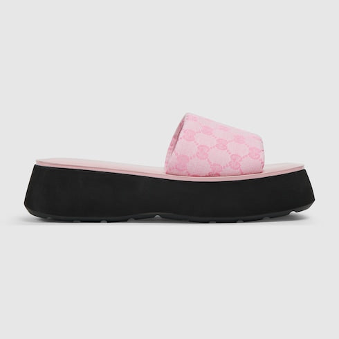 Women's flatform slide sandal