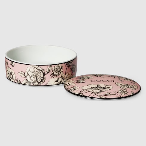 Gucci Flora Sketch print round box
