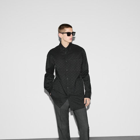 GG canvas shirt