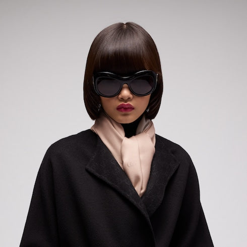Double G silk wool shawl