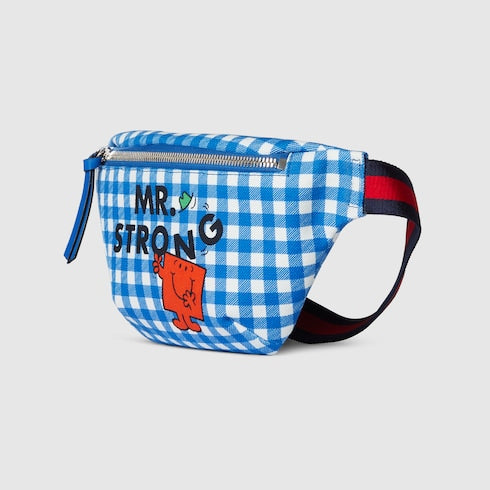 Children's belt bag with print
