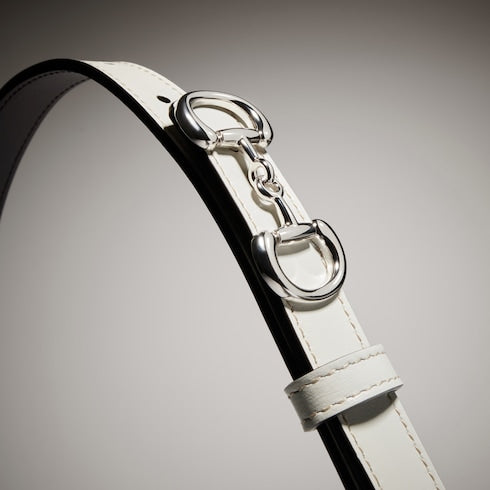 Thin belt with Horsebit buckle