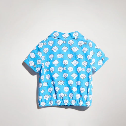 Baby crinkle cotton shirt