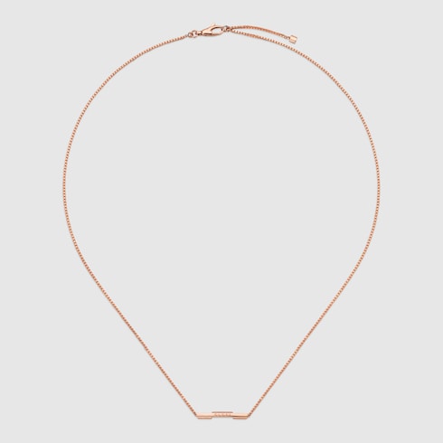 Gucci Link to Love 18k necklace