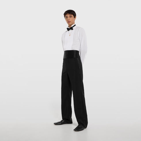 Satin cummerbund