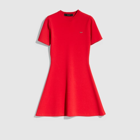 Fine matte viscose dress