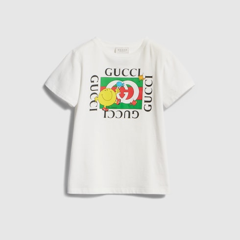 Children's cotton T-shirt with print