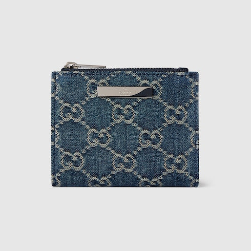 Small wallet with Gucci plaque