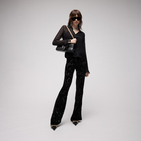 Light silk georgette shirt