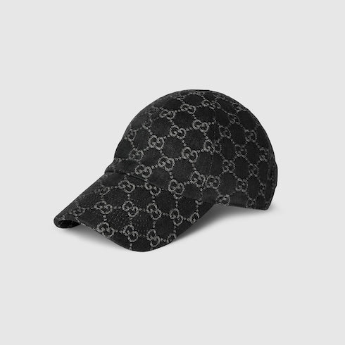 GG cotton denim baseball hat