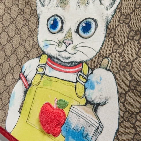 Children's GG tote bag with print
