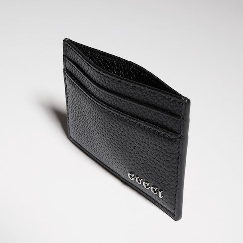 Card case with Gucci logo