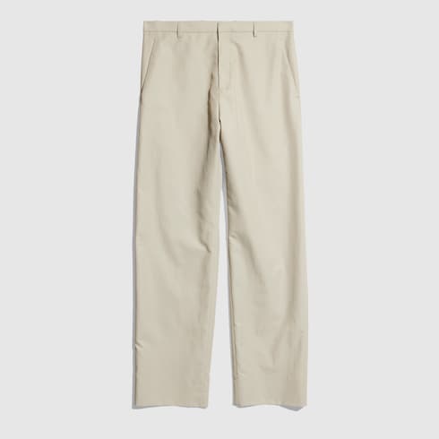 Lightweight cotton nylon twill pants