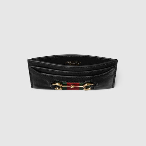 Gucci Horsebit Web card case