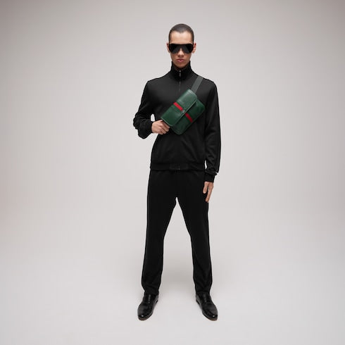 Web Trademark small belt bag