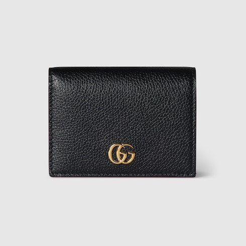 Bi-color GG Marmont small wallet