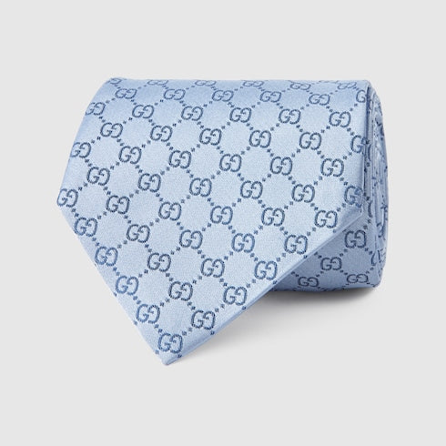 GG silk tie