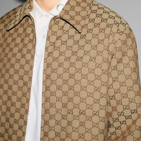 GG canvas overshirt