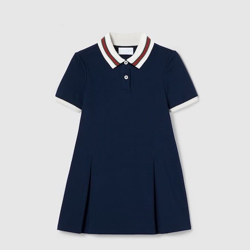 Children's cotton dress with Web