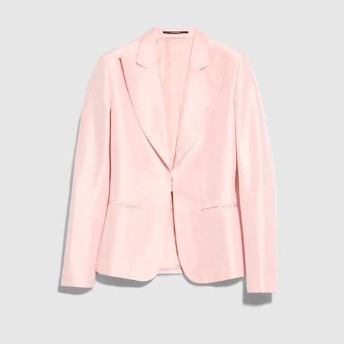 Fine silk faille jacket