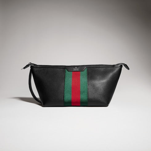 Mega Web Trademark small toiletry case