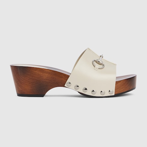 Women's platform clog with Horsebit