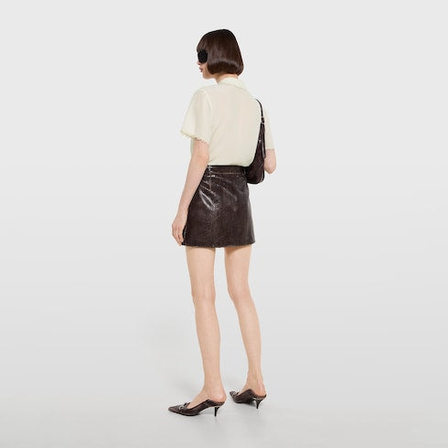 Silk crêpe de chine shirt