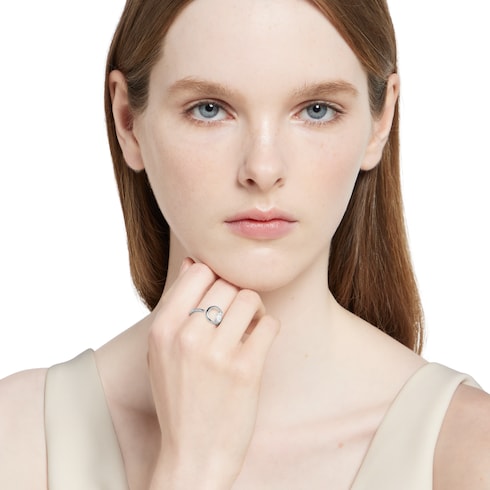 Gucci Horsebit diamond 18k ring