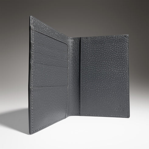 Grey interior GG passport case