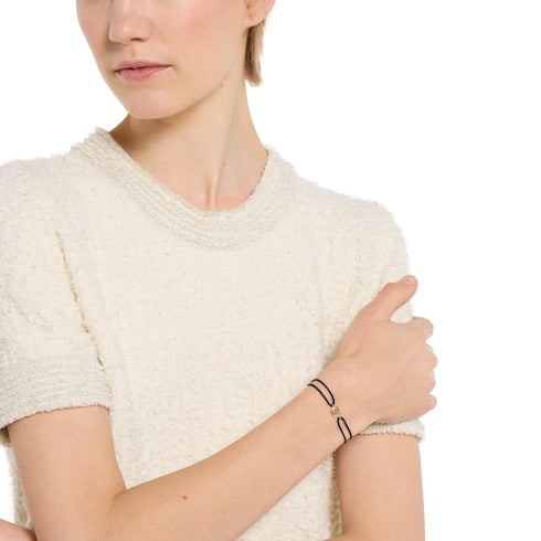 Gucci Interlocking 18k charm bracelet