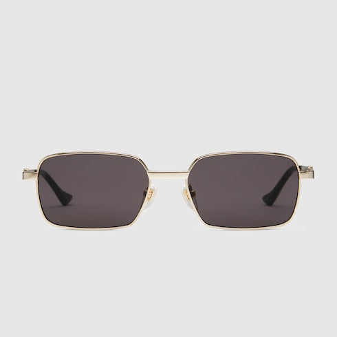 Rectangular-frame sunglasses