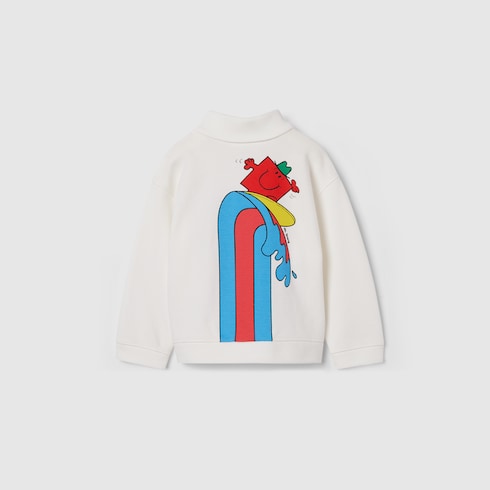 Baby cotton polo sweatshirt