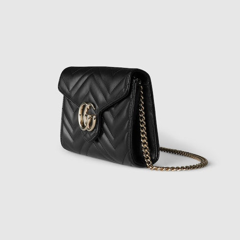 GG Marmont wallet on chain