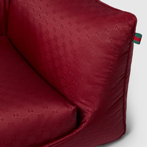 Small GG nylon pet bed