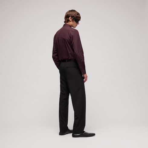 Stretch technical polyester pants