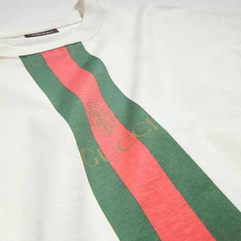 Cotton jersey T-shirt with print