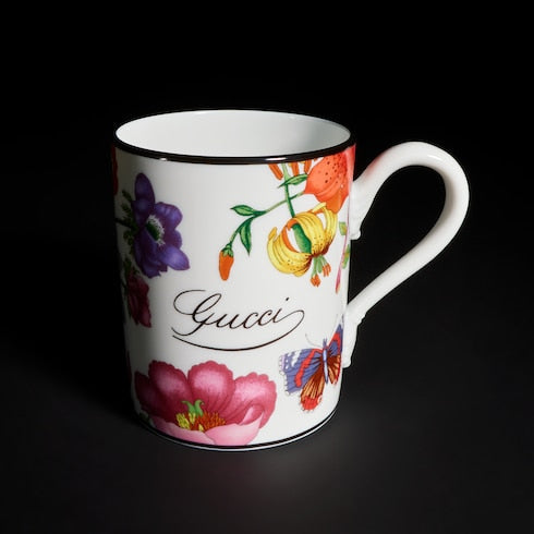 Gucci Flora print mug