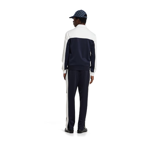 Technical jersey zip jacket